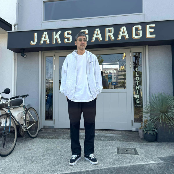 FIVE BROTHER - T/R EASY PANTS - BLACK