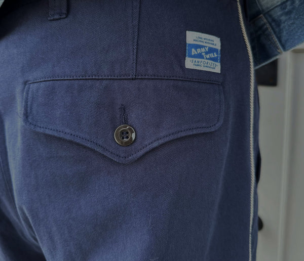 ARMY TWILL - LEFT TWILL PARADE PANTS - NAVY