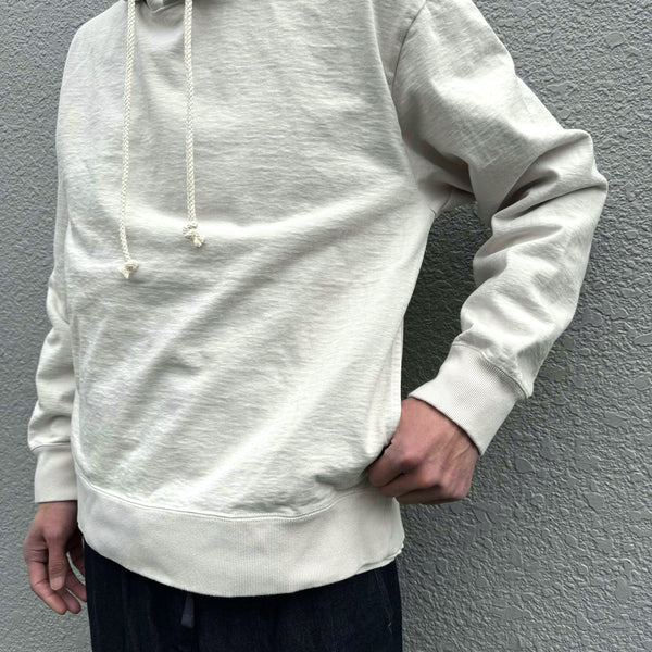 JACKMAN - DOTSUME PULLOVER PARKA - ROSIN WHITE