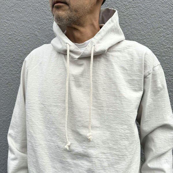 JACKMAN - DOTSUME PULLOVER PARKA - ROSIN WHITE