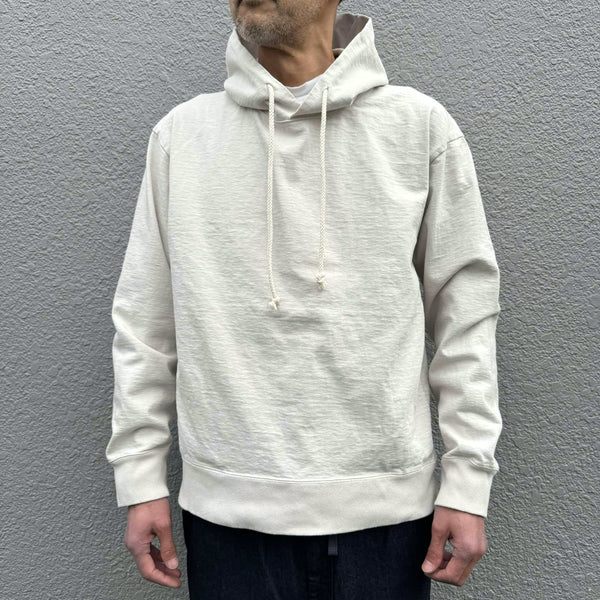 JACKMAN - DOTSUME PULLOVER PARKA - ROSIN WHITE