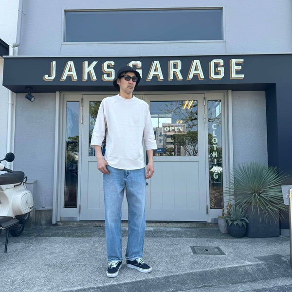 WAX - 3/4 SLEEVE CUTSEW - LIGHT GRAY