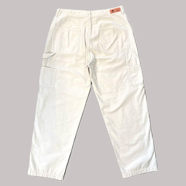 melple - CARPENTER PANTS - PAINTED - OFF WHITE