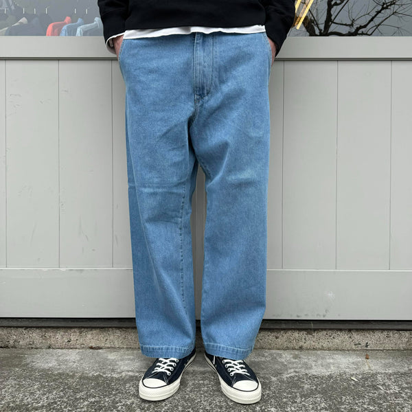 ARMY TWILL - DENIM FIELD PANTS - BLUE