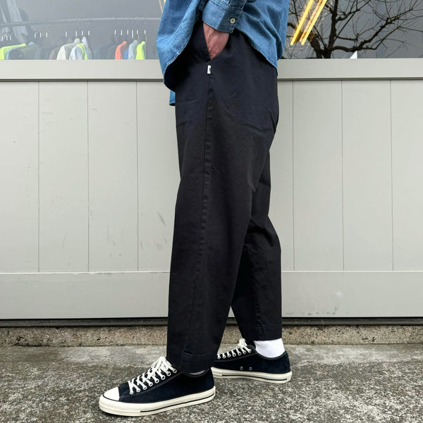 WAX - CHINO BEACH PANTS - BLACK