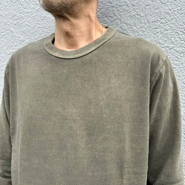 JACKMAN - LEAD OFF LS T-SHIRT - FADE DRY SEPIA