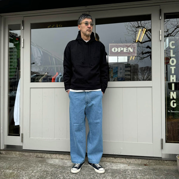 ARMY TWILL - DENIM FIELD PANTS - BLUE