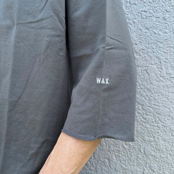 WAX - 3/4 SLEEVE CUTSEW - CHARCOAL GRAY