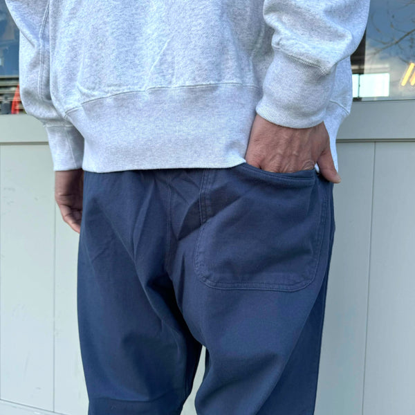 ARMY TWILL - HEAVY JERSEY PANTS - NAVY