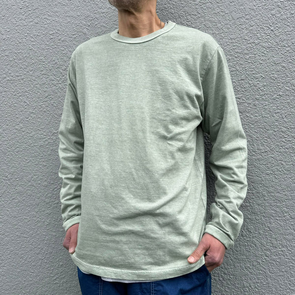 JACKMAN - LEAD OFF LS T-SHIRT - FADE DRY SAGE