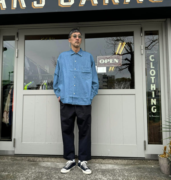 WAX - CHINO BEACH PANTS - BLACK