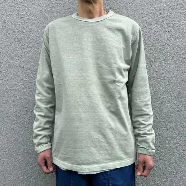 JACKMAN - LEAD OFF LS T-SHIRT - FADE DRY SAGE