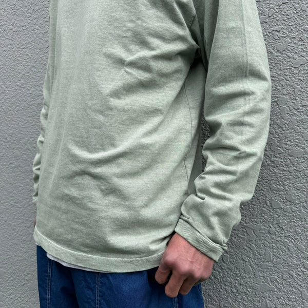 JACKMAN - LEAD OFF LS T-SHIRT - FADE DRY SAGE