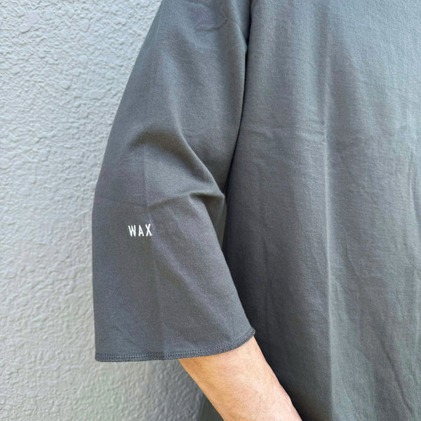 WAX - 3/4 SLEEVE CUTSEW - CHARCOAL GRAY