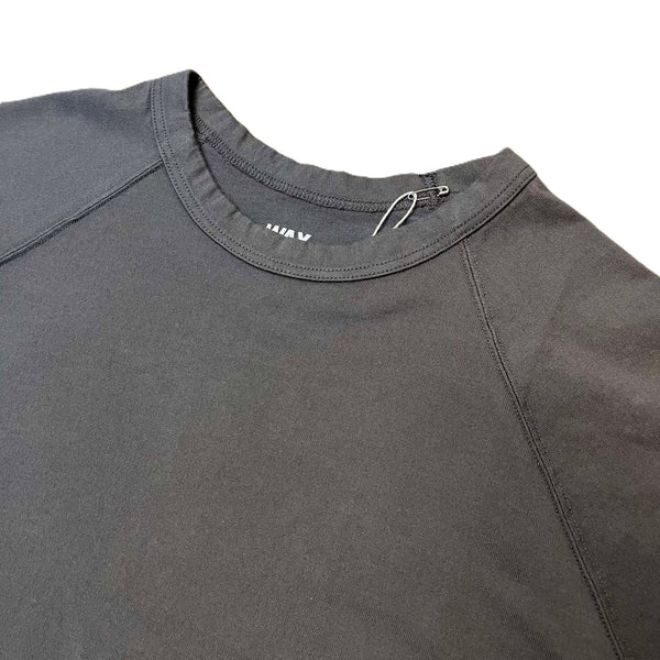 WAX - 3/4 SLEEVE CUTSEW - CHARCOAL GRAY