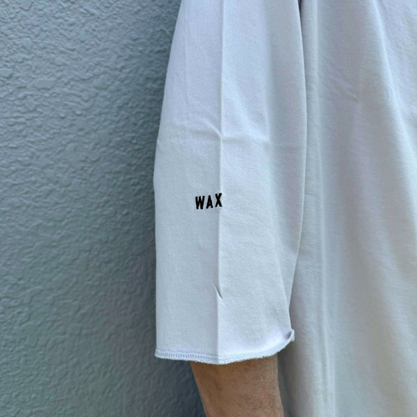 WAX - 3/4 SLEEVE CUTSEW - LIGHT GRAY