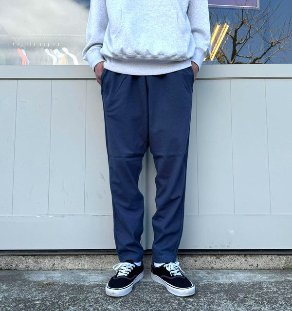 ARMY TWILL - HEAVY JERSEY PANTS - NAVY