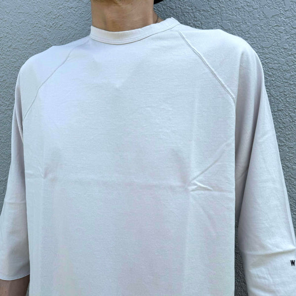 WAX - 3/4 SLEEVE CUTSEW - LIGHT GRAY