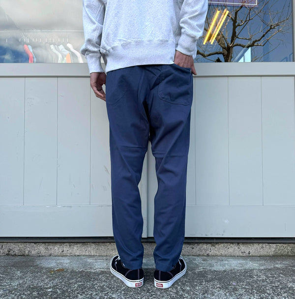 ARMY TWILL - HEAVY JERSEY PANTS - NAVY