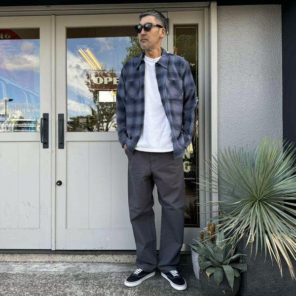 Carhartt WIP - SINGLE KNEE PANT - GRAPHITE RINSED