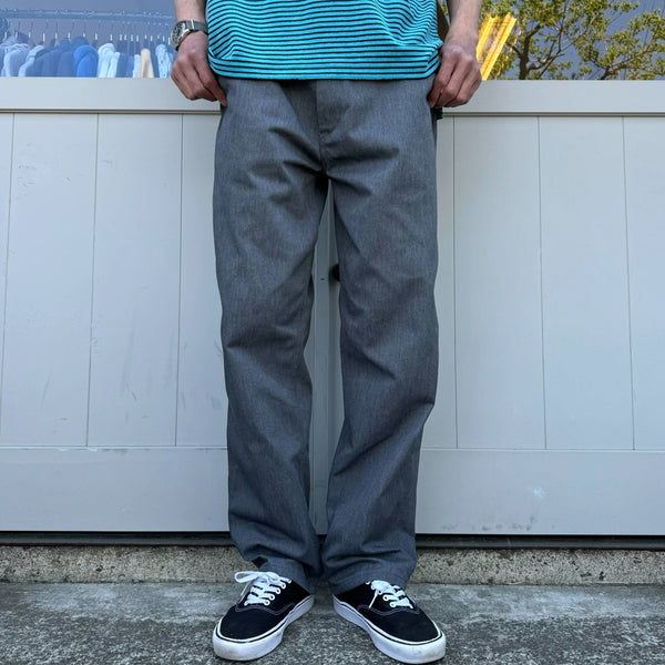 Early&Co - ORIGINAL WIDE TAPERD PANTS - GRAY