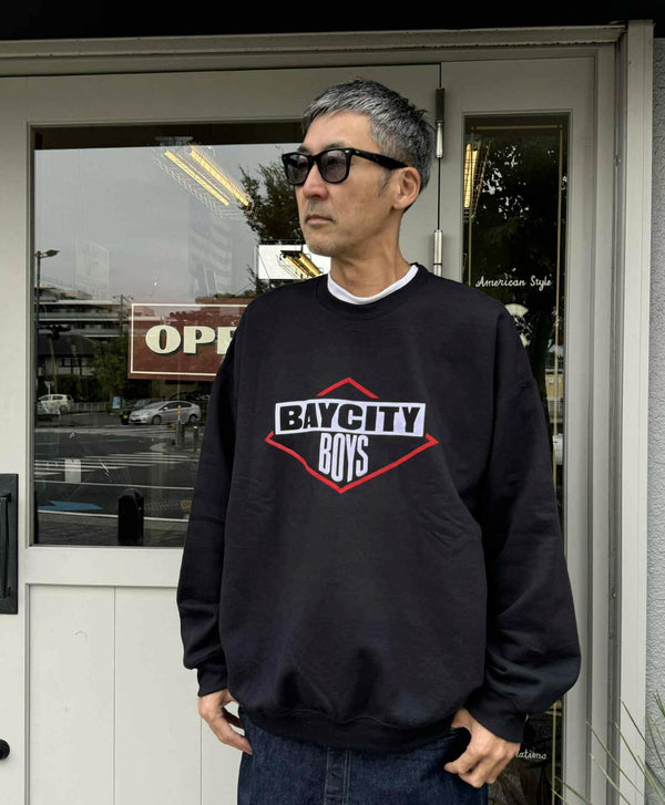 ILL ONE EIGHTY - BAYCITY BOYS SWEATSHIRT - BLACK