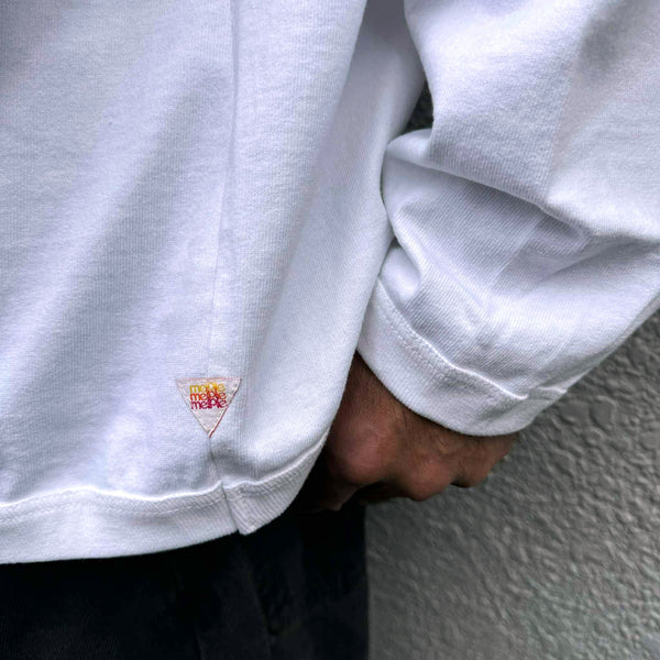 melple - THE AMERICAN RINGLER L/S - WHITE