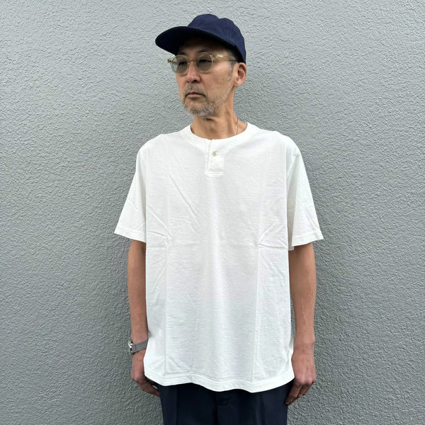 JACKMAN - HENLEYNECK T-SHIRT - WHITE