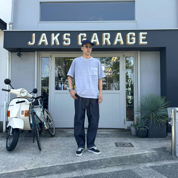 JACKMAN - POCKET T-SHIRT - FADE LILAC