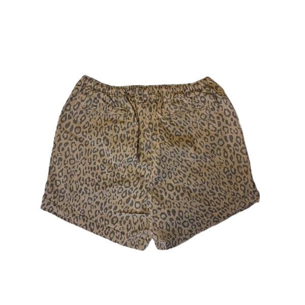 WAX - LEOPARD SHORTS - BROWN