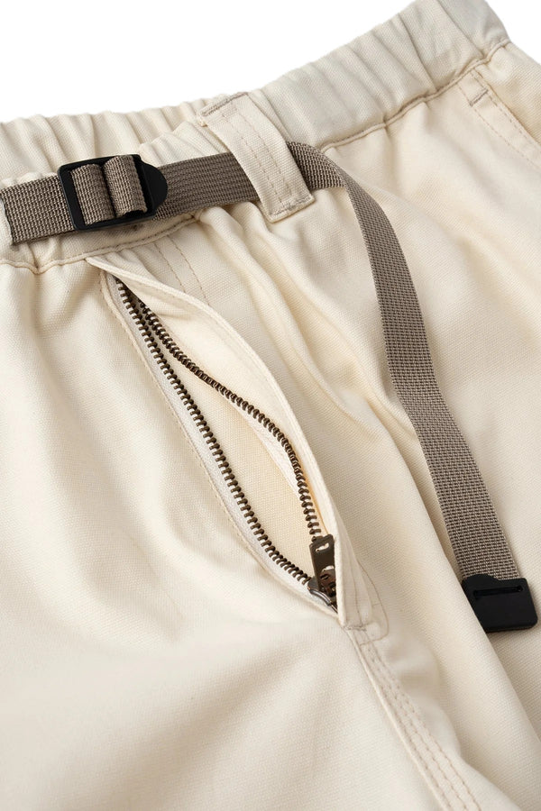 BLUCO - LIGHT CANVAS PAINTER SHORTS - IVORY