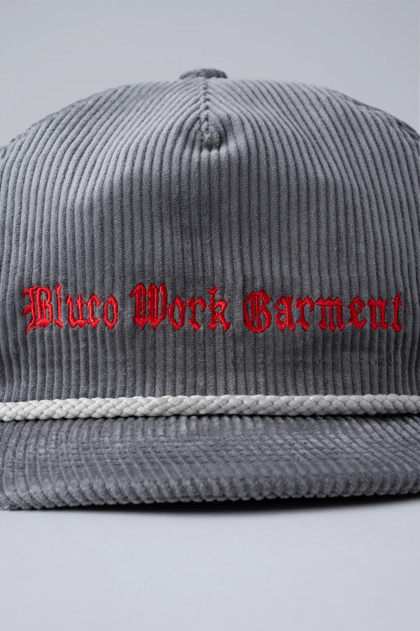 BLUCO - CORDUROY CAP ROPE - GRAY