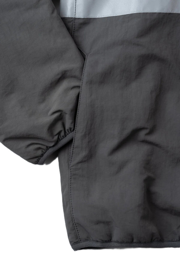 BLUCO - HOODED REFLECTOR JACKET - GRAY