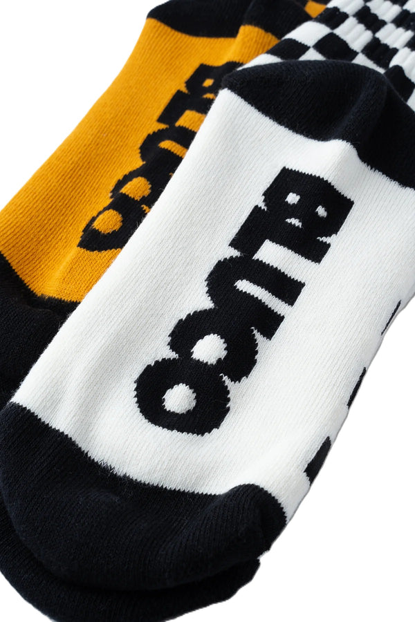 BLUCO - 2-PACK SOX - CHECKER