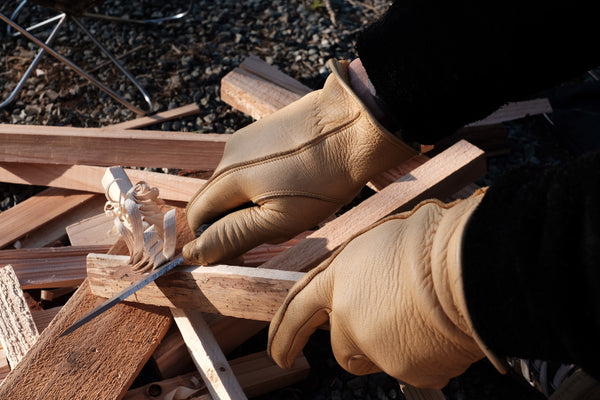 Lamp gloves -Utility glove Standard - Camel