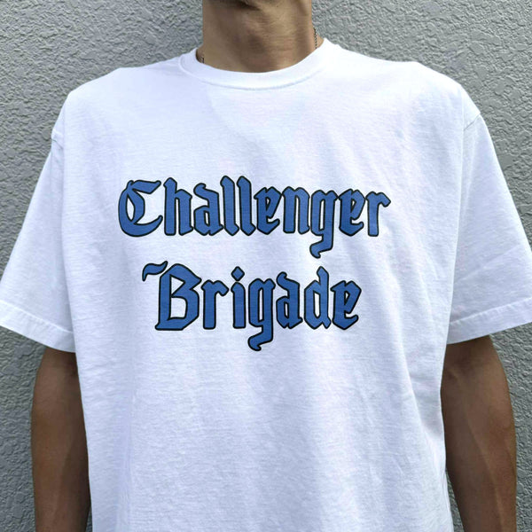 CHALLENGER - CLASSIC LOGO TEE - WHITE