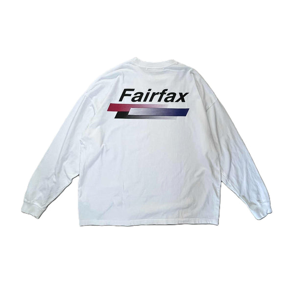 melple - PASADENA LONG SLEEVE (Fairfax) - WHITE