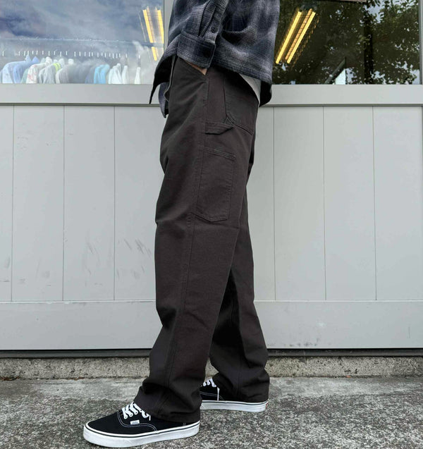 Carhartt WIP - SINGLE KNEE PANT - TABACCO RINSED