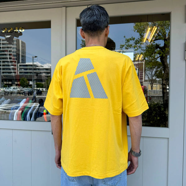ARMY TWILL - 30/2 OE HALF SLEEVE PRINT TEE_AT - YELLOW