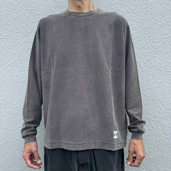 ARMY TWILL - BACKJERSEY LS TEE POWDER - CHARCOAL
