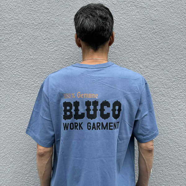 BLUCO - POCKET TEE BOLT - SLATE BLUE