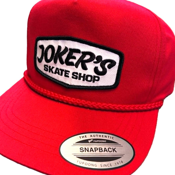 JOKERS'S SKATE SHOP - CLASSIC ROPE CAP - RED