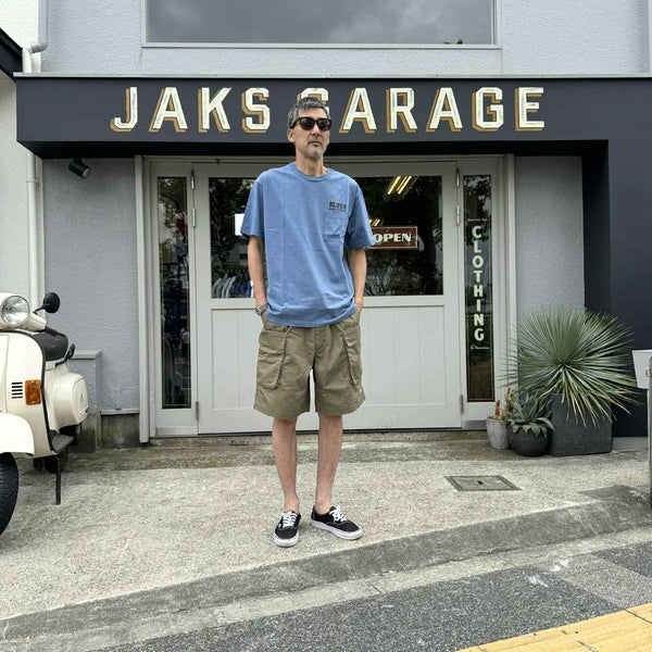 BLUCO - POCKET TEE BOLT - SLATE BLUE