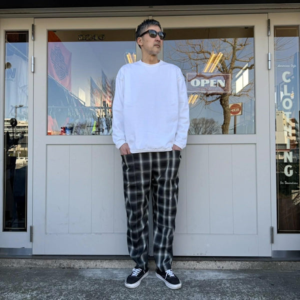 melple - THE AMERICAN RINGLER L/S - WHITE