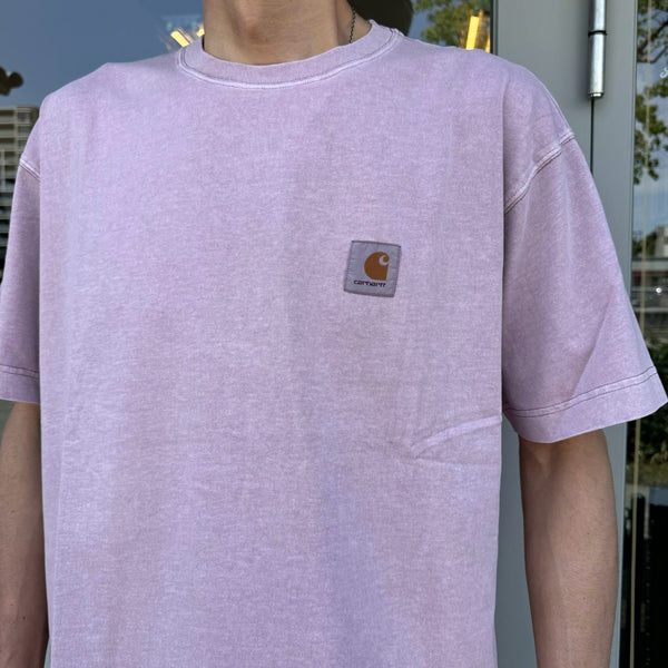 Carhartt WIP - NELSON T-SHIRTS - HORTENSIA (garment dyed)