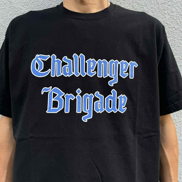 CHALLENGER - CLASSIC LOGO TEE - BLACK