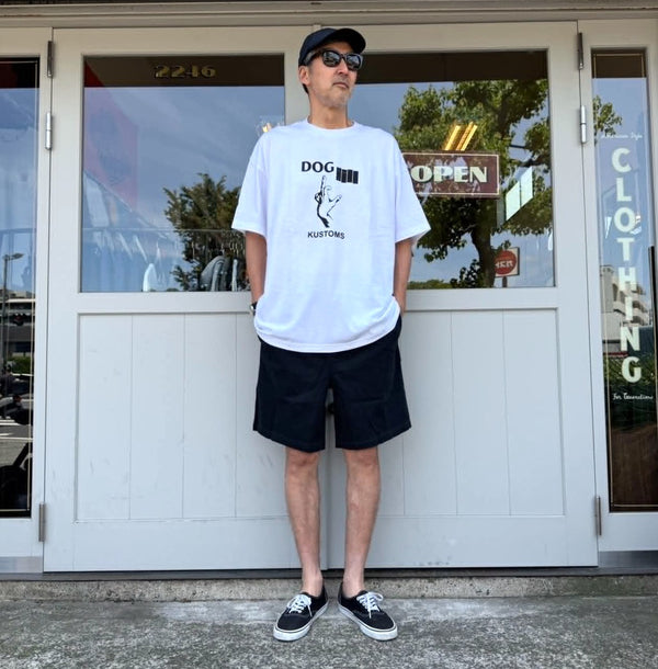 DOGHILL KUSTOMS - FUCK YOU LOGO TEE- WHITE