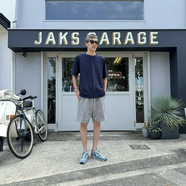 JACKMAN - RIB T-SHIRT - NAVY