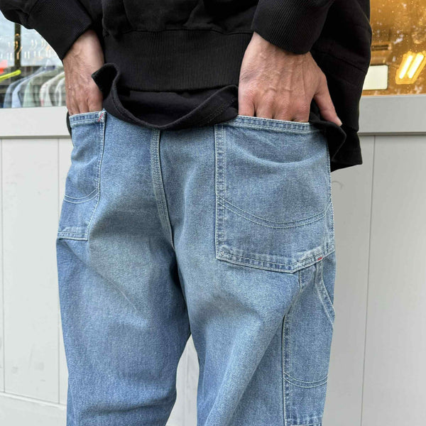 CHALLENGER - CLASSIC PAINTER PANTS - WASHED INDIGO