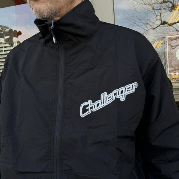 CHALLENGER - NYLON WARM JACKET - BLACK